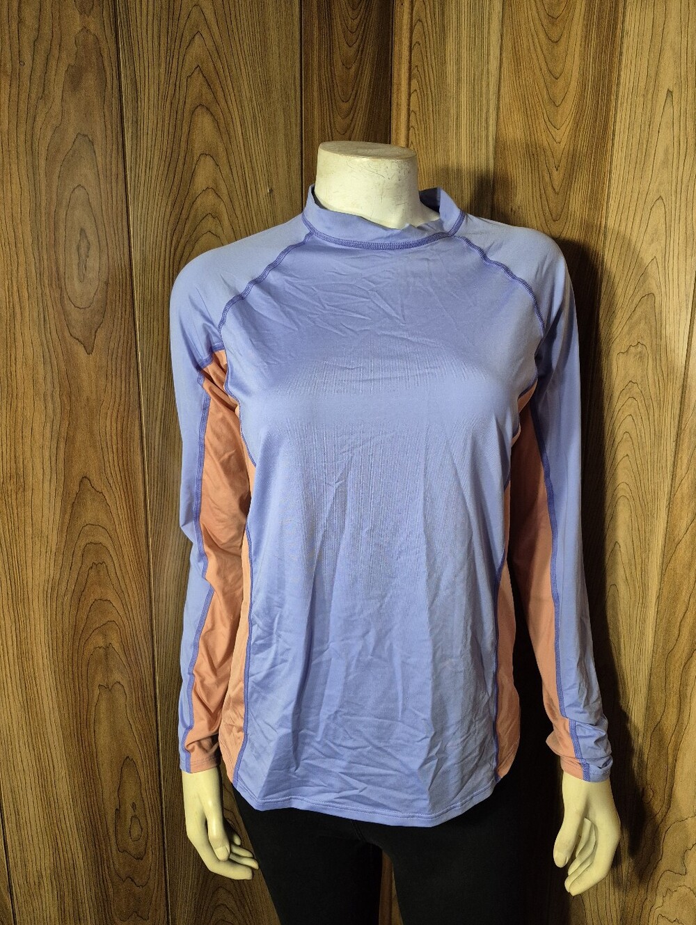 Patagonia Women Microswell Rasguard Top Sz L Nwt